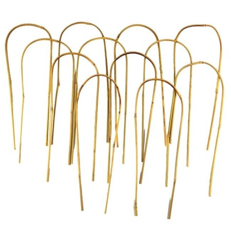 Eastern Star Eastern Star BU120ES10 16 in. Bamboo U Trellis Hoop Stakes - Pack of 10 BU120ES10